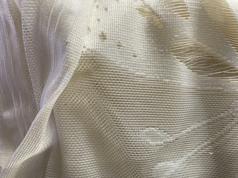 Перде дантела с ширит лента Mania 816, 250x120 cm, 100% Полиестер, Крем