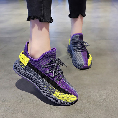 Ženske sportske tenisice s vezicama i ravnim potplatom