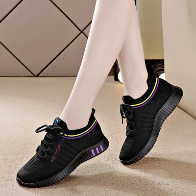 Γυναικεία casual sneakers  με κορδόνια