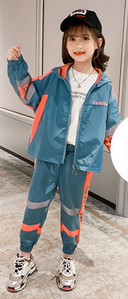 Αθλητικό σετ δύο μερών με αντανακλαστικές λωρίδες