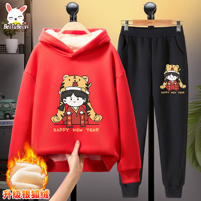 Παιδικό καθημερινό σετ για κορίτσια με ζεστή φόδρα - διάφορες εφαρμογές