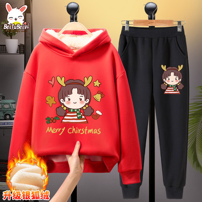 Παιδικό καθημερινό σετ για κορίτσια με ζεστή φόδρα - διάφορες εφαρμογές