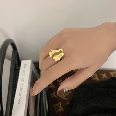 Ασημί γυναικείο casual δαχτυλίδι λεπτό μοντέλο