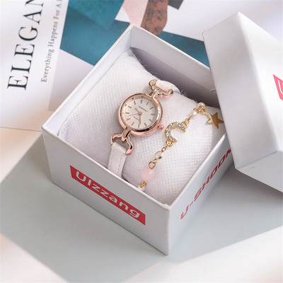 Καθημερινό ρολόι με λουράκι από οικολογικό δέρμα