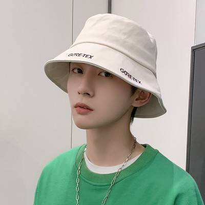 Ανδρικό καλοκαιρινό καπέλο ηλίου με κεντητή επιγραφή