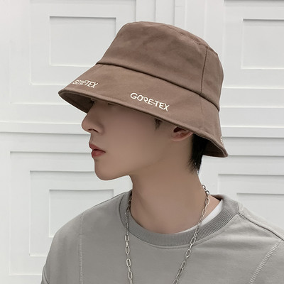 Ανδρικό καλοκαιρινό καπέλο ηλίου με κεντητή επιγραφή