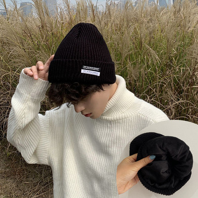 Ανδρικό πλεκτό καπέλο σε πολλά χρώματα