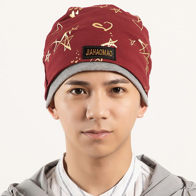 Ежедневна шапка с емблема-за мъже