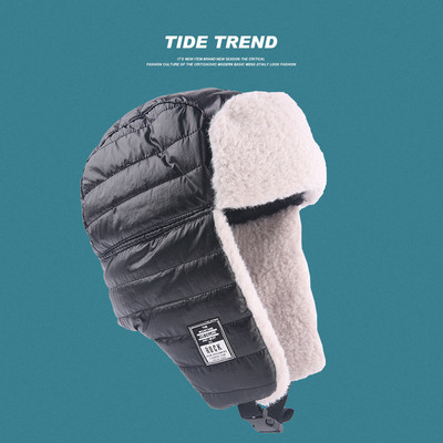 Muška kapa naušnica - s toplom postavom