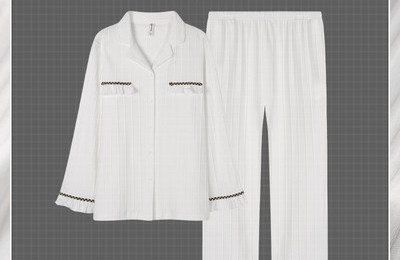 Aktuelne dvodijelne pidžame u plavoj boji za parove