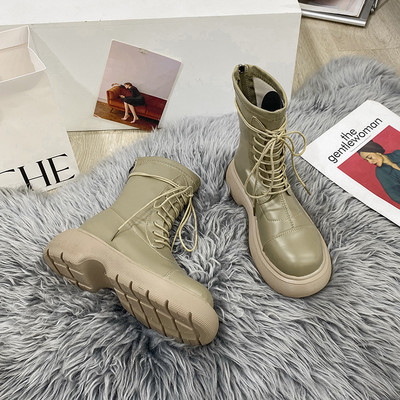 Novi model čizama na pertlu - od eko kože