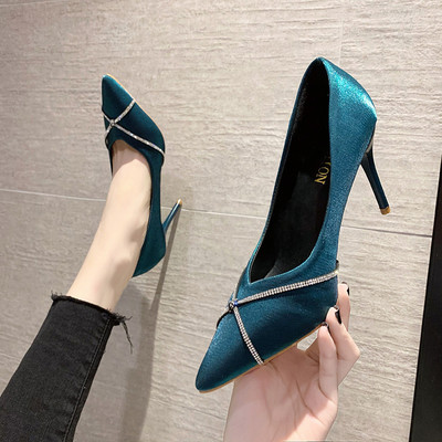 Moderne ženske cipele na petu 9 cm