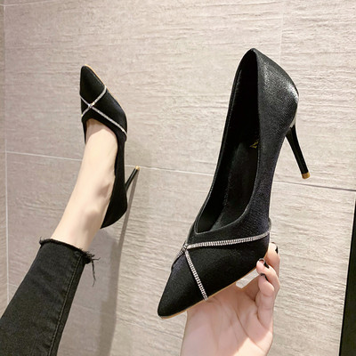 Moderne ženske cipele na petu 9 cm