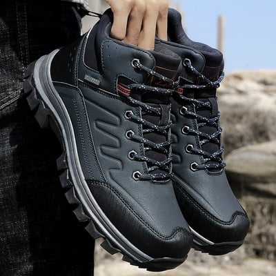 Мъжки обувки с връзки подходящи за зимата