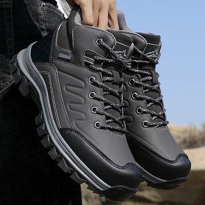 Мъжки обувки с връзки подходящи за зимата