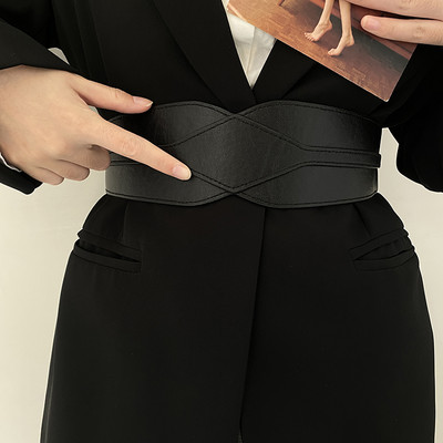 Plata sieviešu ādas josta