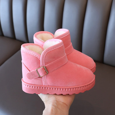 Παιδικά μποτάκια με ζεστή φόδρα σε τέσσερα χρώματα