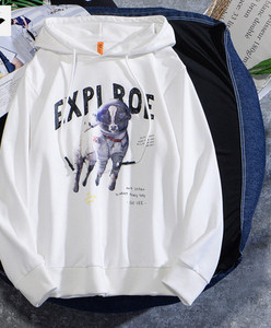 Ανδρικό καθημερινό φούτερ με εφαρμογή χρώματος