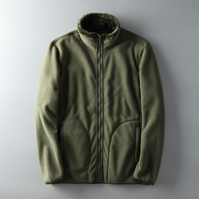 Γυναικείο φούτερ polar με τσέπη και φερμουάρ