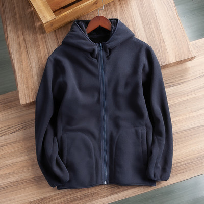 Hanorac pentru bărbați față-verso cu glugă în mai multe culori