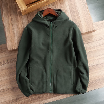 Hanorac pentru bărbați față-verso cu glugă în mai multe culori