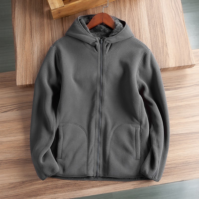 Hanorac pentru bărbați față-verso cu glugă în mai multe culori