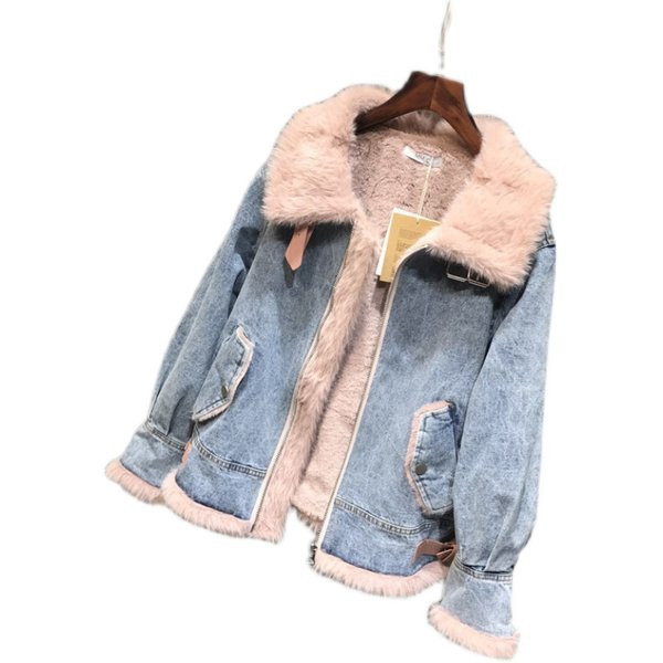 Modern farmerdzseki puha béléssel