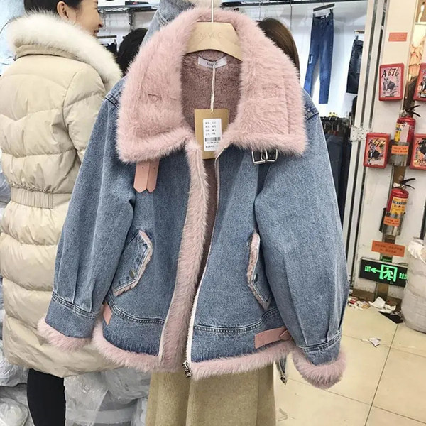 Modern farmerdzseki puha béléssel