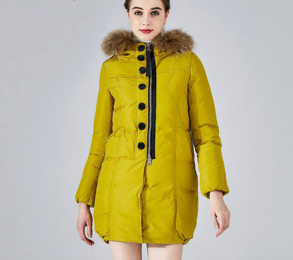 Női téli kabát közepes hosszúságú - két modell