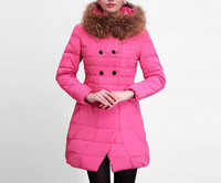 Új modell női kabát kapucnis pehelyes - két modell