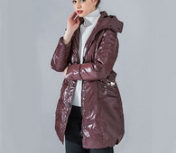 Geaca de dama de iarna model nou cu gluga si buzunare - mai multe culori