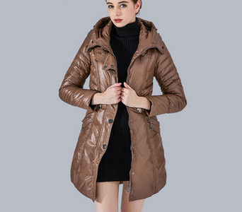 Geaca de dama de iarna model nou cu gluga si buzunare - mai multe culori