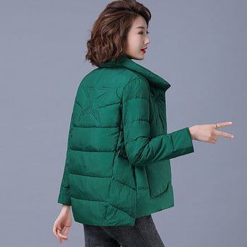 Off-season cotton-padded jacket women\'s short down cotton-padded jacket