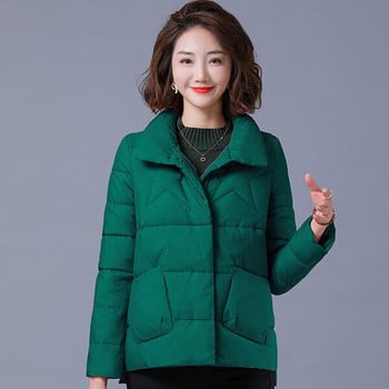 Off-season cotton-padded jacket women\'s short down cotton-padded jacket