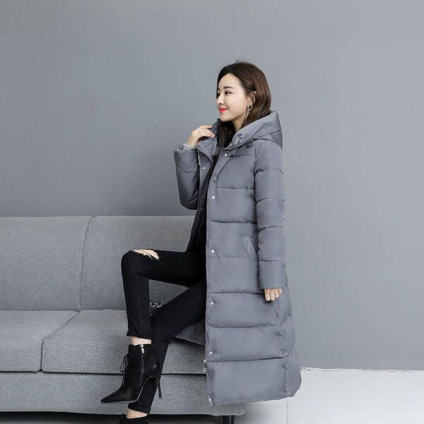 Modern női téli kabát kapucnival - három színben