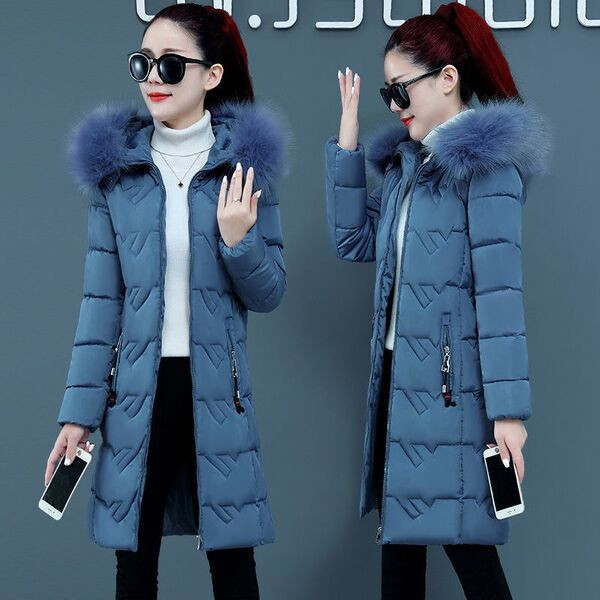 Női téli kabát béléssel és eco pehelytal a kapucniján