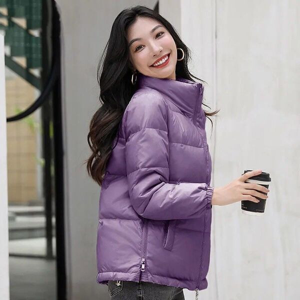 Geaca scurta toamna-iarna cu fermoare laterale