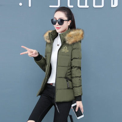 Stílusos női kabát pehellyel, két modellben