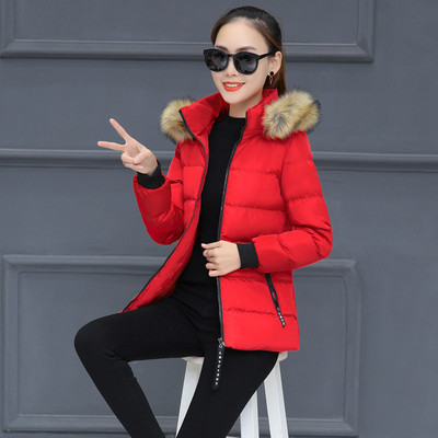 Stílusos női kabát pehellyel, két modellben