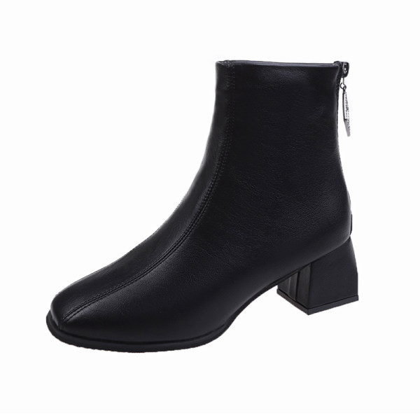 Дамски боти от еко кожа с или без топла подплата