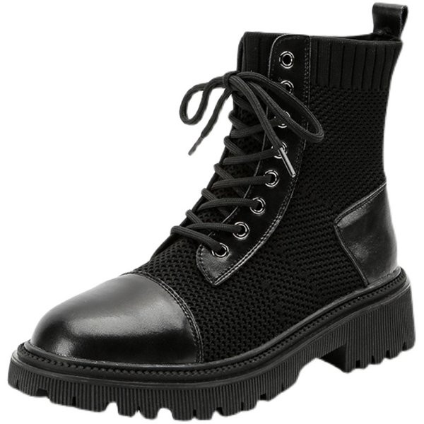 Új női csizma modell fűzővel és hálóval