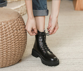 Új modell ökobőr csizma cipzárral és fűzővel