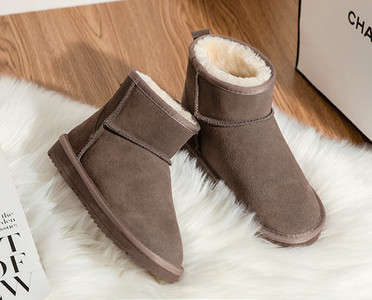 Női téli csizma öko velúrból meleg béléssel - többféle színben
