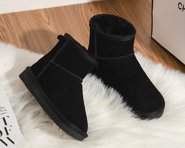 Női téli csizma öko velúrból meleg béléssel - többféle színben
