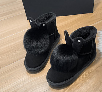 Γυναικείες χειμερινές μπότες με απαλή φόδρα - δύο μοντέλα