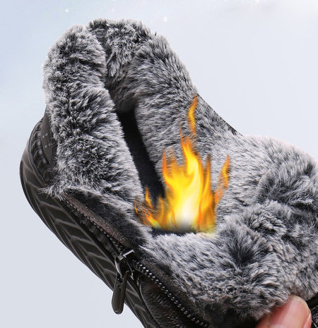 Fekete és bordó fűzős női bőrcsizma