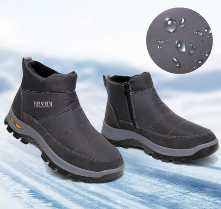 Naujas vyriškų žieminių batų modelis grubiu padu