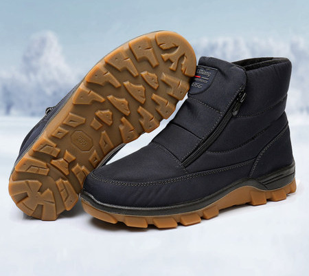 Alkalmi női csizma cipzárral - két színben