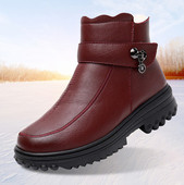 Naiste soojad metallielemendi ja kareda tallaga saapad