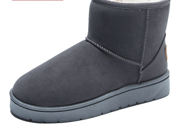 Casual γυναικείες μπότες - με απαλή φόδρα και επίπεδη σόλα